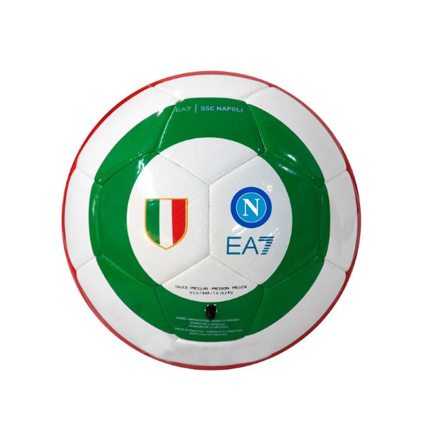 (Mis 1) Mini Ball NAPOLI Campione D’Italia Emporio Armani (EA7) (Bianco/Rosso/Blu)…